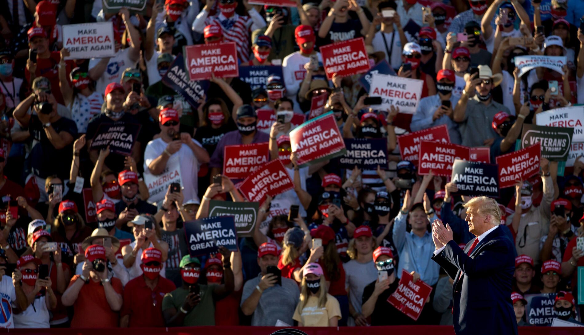 President Trump in Tucson